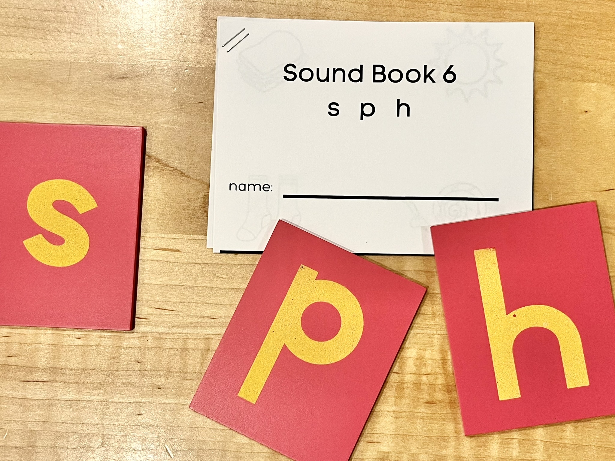 Sound Books as a Sandpaper Letter Extension